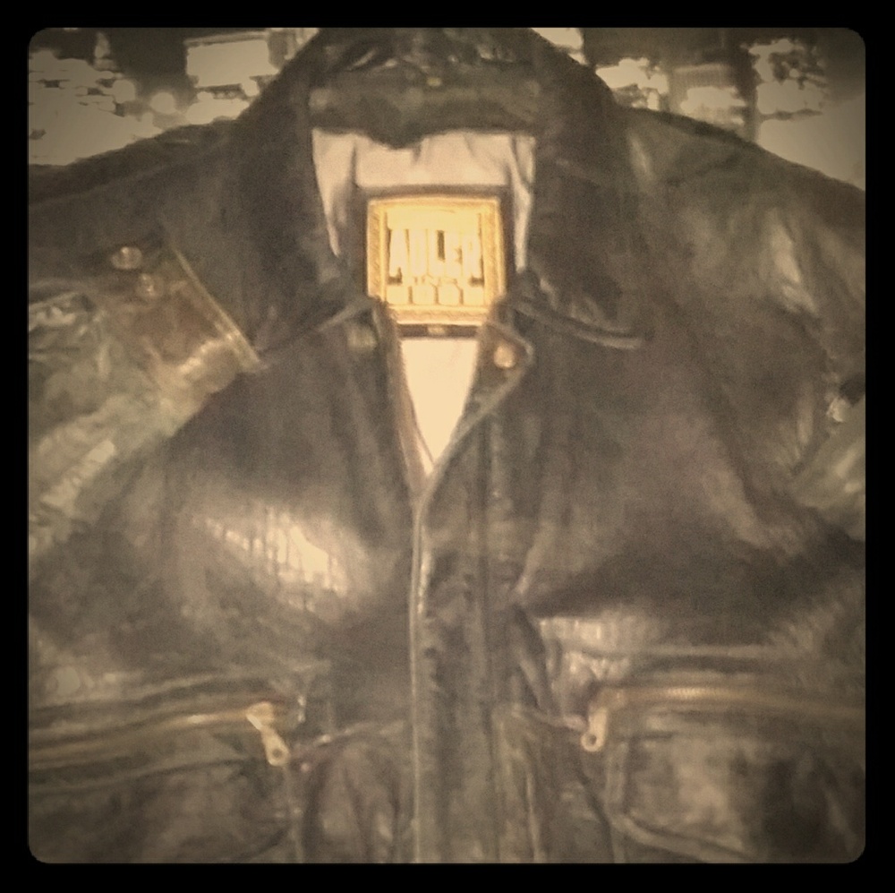 Men's leather jacket